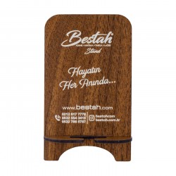 Ahşap Dekoratif Telefon tutucu stand