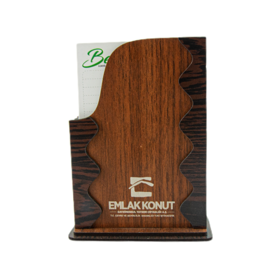 Ahşap Unutmayın Kartlığı