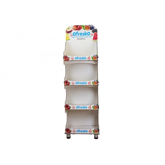 Metal Ayaklı Ahşap Ürün Sunum ve Teşir Standı